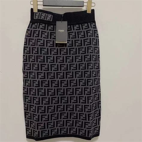 fendi logo skirt replica|Fendi skirts girls.